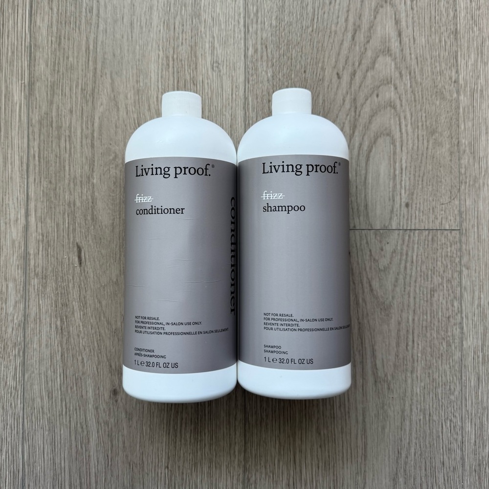 Living Proof No Frizz Shampoo and Conditioner